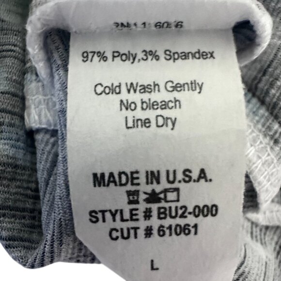 Jess & Jane Multicolor Abstract Art To Wear Tunic Top Size L USA Lagenlook - Picture 8 of 10